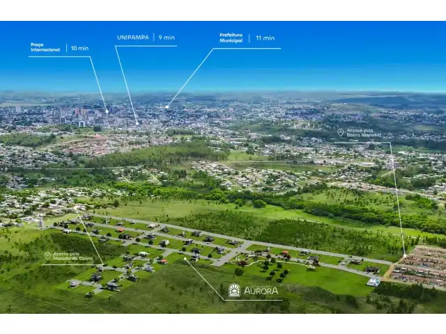 Leilão de terreno urbano na cidade de Sant´Ana do Livramento/RS