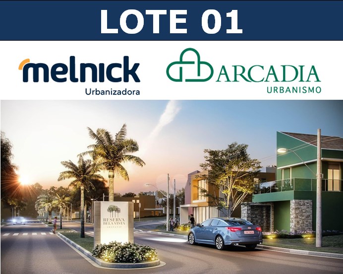 Leilão de terreno urbano no loteamento Reserva Bela Vista em Gravataí/RS